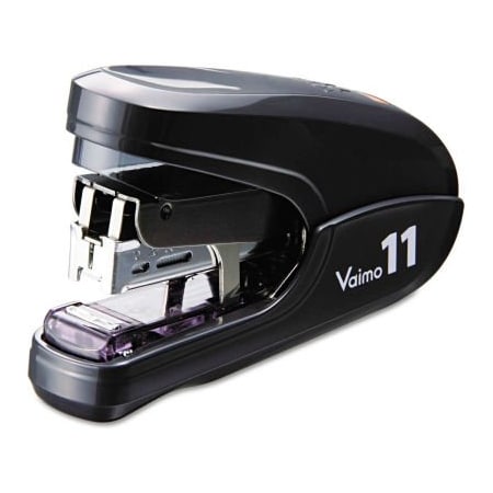 Max Usa Max Flat Clinch Light Effort Stapler, 35-Sheet Capacity, Black HD11FLKBK